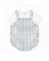 TAYLOR CHECK BODYSUIT & TEE SET