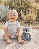 TAYLOR CHECK BODYSUIT & TEE SET