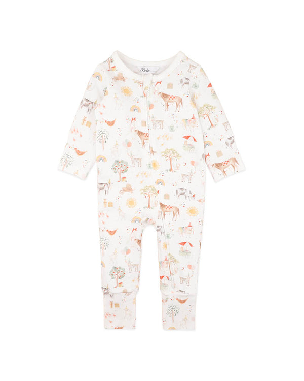 SCOUT ORGANIC LONG SLEEVE ZIPSUIT