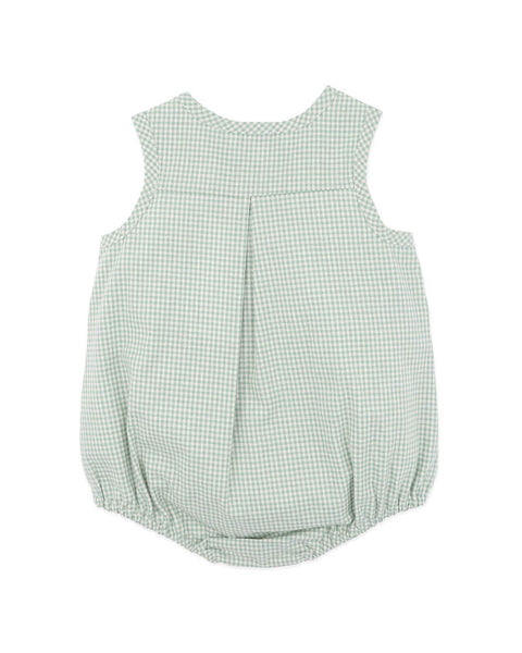 SCOUT CHECK BUTTON UP BODYSUIT