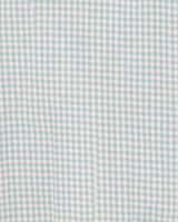 SCOUT CHECK BUTTON UP BODYSUIT