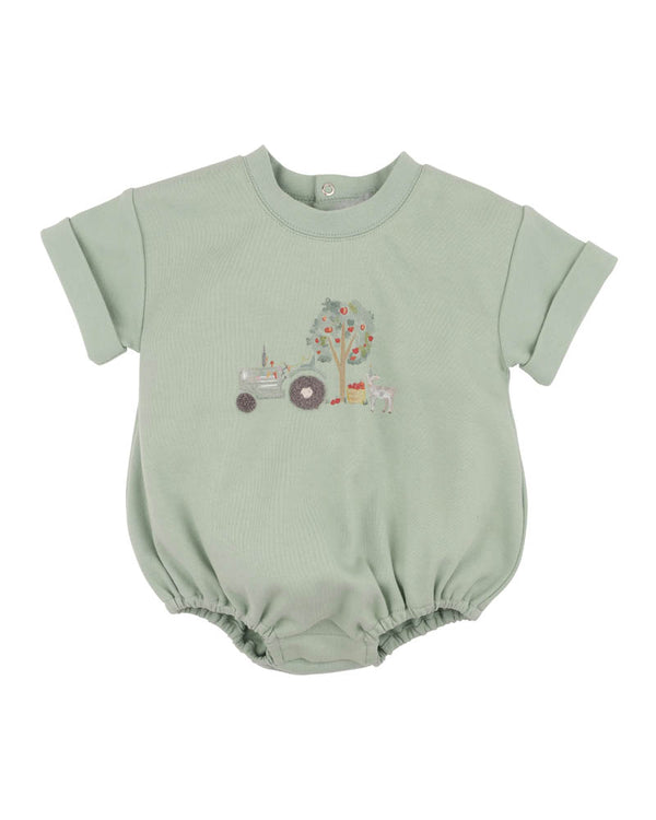 SCOUT ORGANIC TRACTOR OVERSIZED BODYSUIT