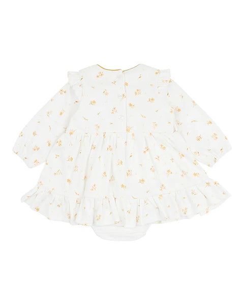 BAILEY FLORAL PRINT OVERLAY DRESS