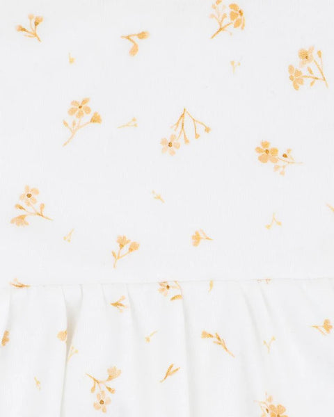 BAILEY FLORAL PRINT OVERLAY DRESS