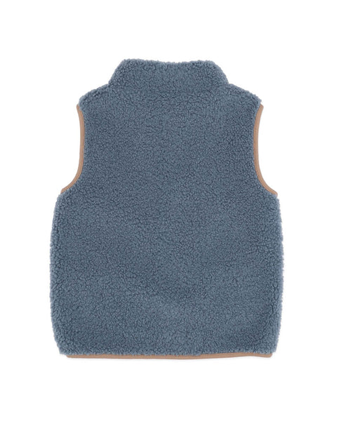 Blue Sherpa Vest