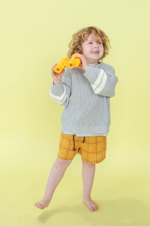 Sunshine Tee - Grey Marle