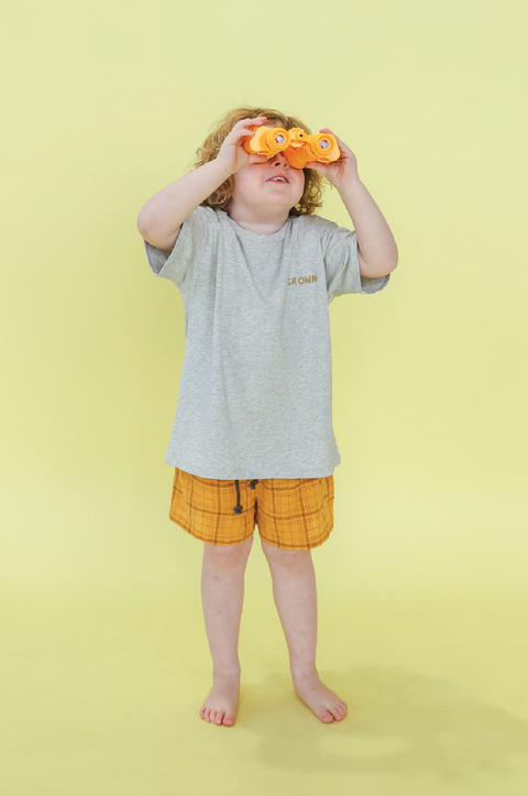 Sunshine Tee - Grey Marle