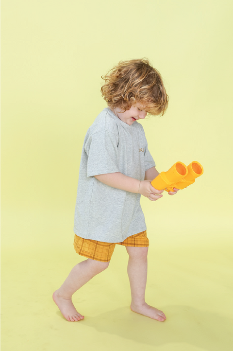 Sunshine Tee - Grey Marle