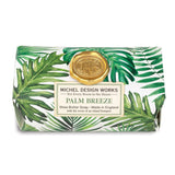 MICHEL DESIGNWORKS-LARGE SOAP BAR PALM BREEZE