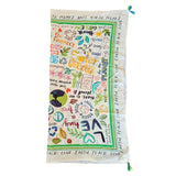 ZODA Pure Cotton scarf-Love Earth Peace