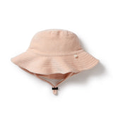 Wilson & Frenchy Antique Pink Organic Terry Sunhat