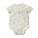 Wilson & Frenchy  Forever Ferns organic pointelle bodysuit