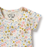 Wilson & Frenchy Ava Floral Organic Bodysuit