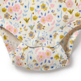 Wilson & Frenchy Ava Floral Organic Bodysuit