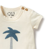 Wilson & Frenchy Palm Organic Bodysuit