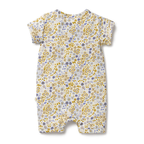 Little Meadow Organic Boyleg Zipsuit