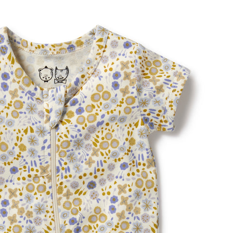 Little Meadow Organic Boyleg Zipsuit