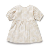 Daisy Bloom Organic Button Dress
