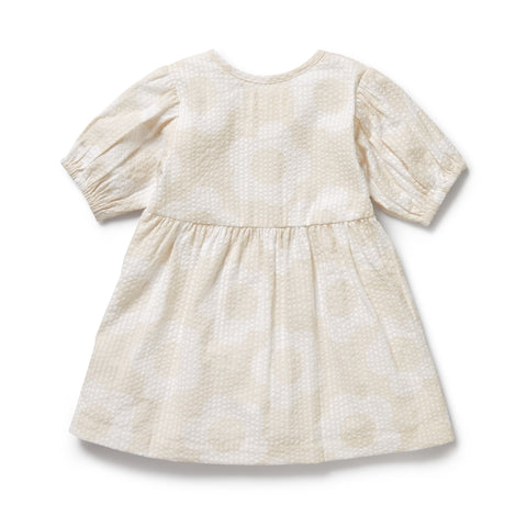 Daisy Bloom Organic Button Dress
