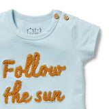Follow the Sun Cotton Jersey T-Shirt