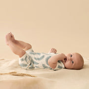 Little Fronds Organic Boyleg Zipsuit