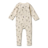 Whispering Willows Organic Zipsuit with Feet