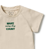 Make Every Day Count Organic Tee