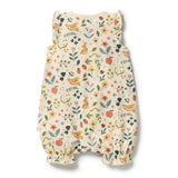 Summer Garden Organic Ruffle Zipsuit