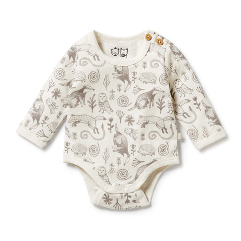 Wilson & Frenchy-Organic Bodysuit - Tribal Woods