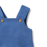 Wilson & Frenchy-Organic Waffle Overall - Brilliant Blue