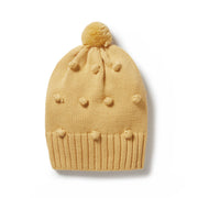 Wilson & Frenchy- Knitted Bauble Hat - Dijon