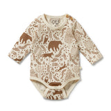 Wilson & Frenchy Winter Forest Organic Bodysuit