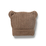 Wilson & Frenchy- Coco Speckle Organic Knitted Bear Hat