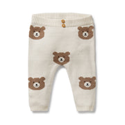 Wilson & Frenchy Beary Cute Organic Knitted Jacquard Legging