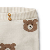 Wilson & Frenchy Beary Cute Organic Knitted Jacquard Legging