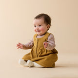 Amber Glow Organic Cord Dress