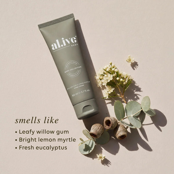 hand cream - willow gum & lemon myrtle