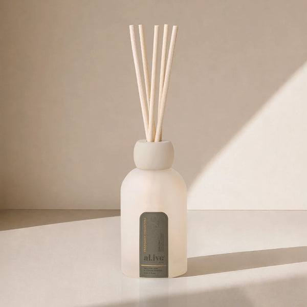 reed diffuser - willow gum & lemon myrtle