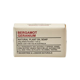 Wavertree & London Australia-Soap Bar-Bergamot and Geranium
