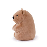 OB Deigns | Wallace Wombat (Vegan Angora) Soft Toy