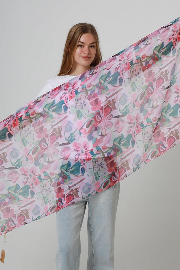 Fran Scarf Pink