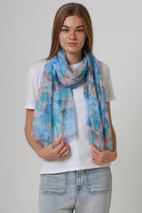 Fran Scarf Blue
