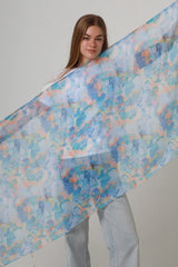 Fran Scarf Blue