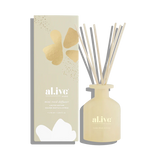 al.ive body- mini reed diffuser - golden wattle & citrus