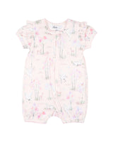 Bebe by Minihaha- FLORENCE PRINT SS ZIP ROMPER