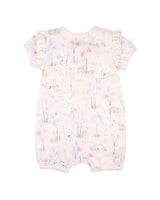 Bebe by Minihaha- FLORENCE PRINT SS ZIP ROMPER