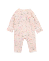 Bebe by Minihaha-FLORENCE PRINT LS WRAP ROMPER