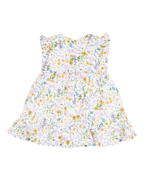 ZARA RUFFLE DRESS