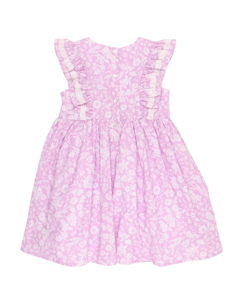 ZARA LILAC PRINT DRESS