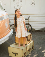 Bebe by Minihaha- TESS PRINT SS DRESS 1-5 years